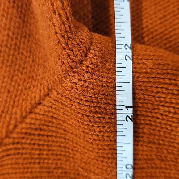 Polo Ralph Lauren half zip Orange Medium color discontinued/sold out. - Picture 6 of 10